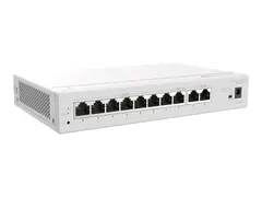 Huawei eKitEngine S380-S8P2T - Switch - Styrt 1 x 10/100/1000 (PoE+) + 7 x 10/100/1000 - rackmonterbar - PoE+ (124 W)