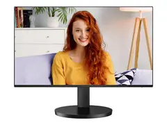 AOC Basic-line 24B3CF2 - LED-skjerm - 24&quot; (23.8&quot; synlig) 1920 x 1080 Full HD (1080p) @ 100 Hz - IPS - 250 cd/m&#178; - 1300:1 - 1 ms - HDMI, USB-C - h&#248;yttalere - svart