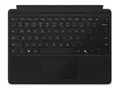 Microsoft Surface Pro Keyboard Tastatur - med styrepute, akselerometer - bakbelysning - QWERTY - Nordisk - svart - for Surface Pro 10 for Business