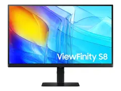 Samsung ViewFinity S8 S27D800EAU - S80D Series LED-skjerm - 27&quot; - 3840 x 2160 UHD @ 60 Hz - IPS - 350 cd/m&#178; - 1000:1 - HDR10 - 5 ms - HDMI, DisplayPort - svart