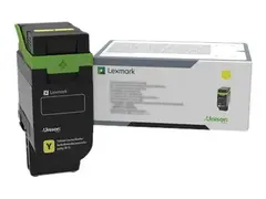 Lexmark - Gul - original - boks tonerpatron LCCP