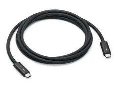Apple Thunderbolt 4 Pro - Thunderbolt-kabel 24 pin USB-C (hann) til 24 pin USB-C (hann) - USB 3.2 / USB4 / Thunderbolt 3 / Thunderbolt 4 / DisplayPort - 1.8 m - aktiv, st&#248;tte for kjedekopling - svart