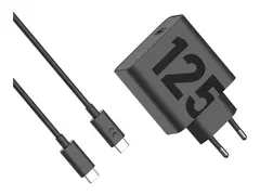 Motorola - Str&#248;madapter - 125 watt PD (24 pin USB-C) - p&#229; kabel: USB-C - Europa