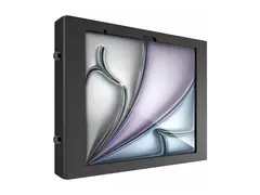 Compulocks iPad Air M2 13&quot; (2024), Apex Secured Enclosure Wall Mount Innhegning - for nettbrett - glass mount, space - l&#229;sbar - h&#248;yverdig aluminium - svart - skjermst&#248;rrelse: 13&quot; - monteringsgrensesnitt: 100 x 100 mm - veggmonterbar - for Apple 13-inch iPad Air (M2)