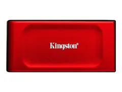 Kingston XS1000 - SSD - 2 TB - ekstern (b&#230;rbar) USB 3.2 Gen 2 (USB-C kontakt) - r&#248;d