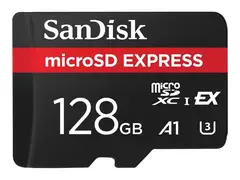 SanDisk Express - Flashminnekort 128 GB - microSDXC UHS-I