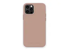 IDEAL OF SWEDEN - Baksidedeksel for mobiltelefon v&#230;skesilikon, resirkulert polykarbonat - r&#248;dmerosa - for Apple iPhone 12, 12 Pro