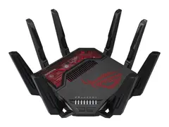 ASUS ROG Rapture GT-BE19000 - Tr&#229;dl&#248;s ruter 6-porters svitsj 10GbE, 5GbE, 2.5GbE, Wi-Fi 7 - WAN-porter: 2 - Wi-Fi 7 - Quad-Band