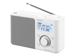 Sony XDR-S61D - B&#230;rbar DAB-radio hvit