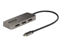 STARTECH.COM USB-C to Triple DisplayPort MST Hub 3x DP 4K 60Hz 1ft 30