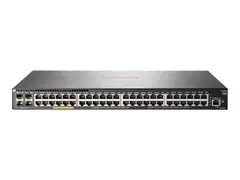 HPE Aruba 2930F 48G PoE+ 4SFP+ Switch - L3 - Styrt - 48 x 10/100/1000 (PoE+) + 4 x 1 Gigabit / 10 Gigabit SFP+ (opplink) - rackmonterbar - PoE+ (740 W) - gjenmarkedsf&#248;rt