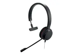 Jabra Evolve 20SE UC mono - Hodesett on-ear - kablet - USB-C, USB-A - lydisolerende - Alcatel-Lucent Certified, Avaya Certified, Certified for Microsoft Teams, Cisco Certified, Unify Certified