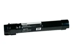 Lexmark - Ekstra h&#248;y ytelse - svart original - tonerpatron LCCP - for Lexmark X950DE, X950dhe, X950dte, X952, X952DE, X952dhe, X952DTE, X954DE, X954DHE