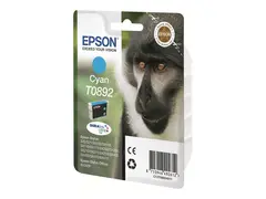 Epson T0892 - 3.5 ml - cyan - original blister - blekkpatron - for Stylus S21, SX105, SX110, SX115, SX210, SX215, SX400, SX410, SX415; Stylus Office BX300