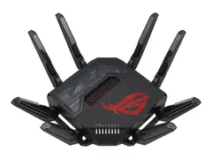 ASUS ROG Rapture GT-BE98 - Tr&#229;dl&#248;s ruter 6-porters svitsj 10GbE, 5GbE, 2.5GbE, 802.11be - WAN-porter: 2 - Wi-Fi 7 - Quad-Band