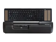 Mousetrapper Delta Regular - Sentral pekeenhet ergonomisk - 6 knapper - kablet - USB - gr&#229; - med Mousetrapper Type Keyboard