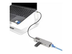 StarTech.com 3-Port USB-C Hub with 2.5 Gigabit Ethernet and 100W Power Delivery Passthrough Laptop Charging, USB-C to 2x USB-A/1x USB-C, USB 3.2 10Gbps Type-C Adapter Hub Windows/macOS/Linux/Chromebook (10G2A1C25EPD-USB-HUB) - Hub - kompakt - 1 x USB-C + 3 x USB 3.1 + 1 x 2.5GBase-T - stasjon&#230;r