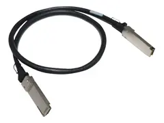 HPE Copper Cable - Direkte 100GBase-koblingskabel QSFP28 (hann) til QSFP28 (hann) - 5 m - SFF-8665 - for Arista 7060; Cisco ONE Nexus 3232; FlexFabric 5950 32QSFP28; QFX Series QFX10002, QFX5200