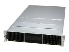 Supermicro Storage SuperServer 221E-NE324R rackmonterbar - AI Ready - ingen CPU - 0 GB - uten HDD