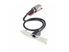 StarTech.com 1-Port 2.5GbE M.2 Network Card, Multi-Gigabit Speeds (2.5G/1G/100M/10M) NBASE-T (802.3bz), PCIe Ethernet M.2 2280, B/M Key - NIC for SFFs/Desktop PCs, Includes 2ft Cat6 adapter, Full/Low Brackets (MR12GI-NETWORK-CARD) - Nettverksadapter - M.2 2280 (B+M Key) lav profil - 10/100/1000/2500Base-T x 1 - r&#248;d - TAA-samsvar