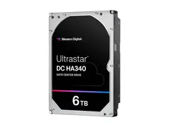 WD Ultrastar DC HA340 WUS721206BLE6L4 Harddisk - Data Center - 6 TB - intern - 3.5&quot; - SATA 6Gb/s - 7200 rpm - buffer: 256 MB