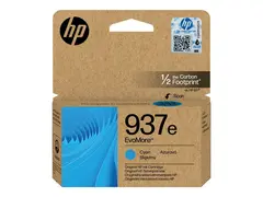 HP 937e EvoMore - Cyan - original blekkpatron - for Officejet Pro 9110b