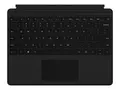 Microsoft Surface Pro Keyboard - Tastatur med styrepute - bakbelysning - Italiensk - svart - kommersiell - for Surface Pro 8, Pro 8 for Business, Pro 9, Pro 9 for Business, Pro X, Pro X for Business