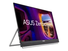 ASUS ZenScreen MB229CF - LED-skjerm 22&quot; (21.5&quot; synlig) - portabel - 1920 x 1080 Full HD (1080p) @ 100 Hz - IPS - 250 cd/m&#178; - 1000:1 - 5 ms - HDMI, USB-C - h&#248;yttalere - svart