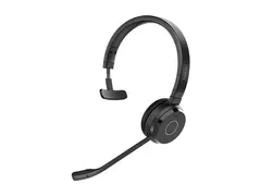 Jabra Evolve 65 TE Mono - Hodesett - on-ear Bluetooth - tr&#229;dl&#248;s - USB-A via Bluetooth-adapter - lydisolerende - Certified for Microsoft Teams