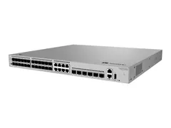 Huawei eKitEngine S530S Series S530-24ST4XE Switch - Styrt - 16 x Gigabit SFP + 8 x 10/100/1000/SFP + 4 x 1 Gigabit / 10 Gigabit SFP+ + 2 x 10 Gigabit (opplinking / stabling) - front og side til bakside - rackmonterbar