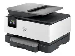 HP Officejet Pro 9122e All-in-One - Multifunksjonsskriver farge - ink-jet - Legal (216 x 356 mm) (original) - A4/Legal (medie) - opp til 21 spm (kopiering) - opp til 22 spm (trykking) - 250 ark - 33.6 kbps - Wi-Fi(ac), LAN, USB 2.0, USB 2.0 vert, Bluetooth - sement