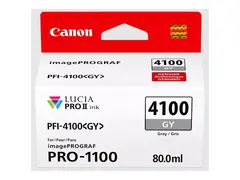 Canon PFI-4100 GY - 80 ml - gr&#229; original - hengeboks - blekkbeholder - for imagePROGRAF PRO-1100