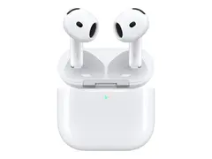 Apple AirPods 4 with Active Noise Cancellation True wireless-hodetelefoner med mikrofon - &#248;repropp - Bluetooth - aktiv st&#248;ydemping - hvit