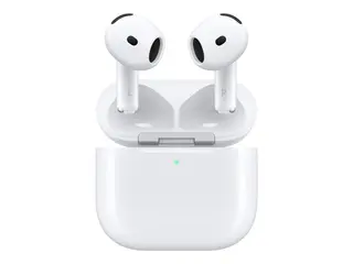 Apple AirPods 4 with Active Noise Cancellation True wireless-hodetelefoner med mikrofon - &#248;repropp - Bluetooth - aktiv st&#248;ydemping - hvit