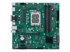 ASUS PRO B660M-C D4-CSM - Hovedkort micro ATX - LGA1700-sokkel - B660 Chipset - USB-C Gen1, USB 3.2 Gen 1 - Gigabit LAN - innbygd grafikk (CPU kreves) - HD-lyd (8-kanalers) - ASUS Corporate Stable Model (CSM)