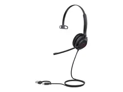 Yealink UH35 Mono - Hodesett - on-ear kablet - USB-C - svart - Certified for Microsoft Teams