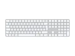 Apple Magic Keyboard with Touch ID and Numeric Keypad Tastatur - USB-C - tr&#229;dl&#248;s - Bluetooth - QWERTY - Internasjonal engelsk / kanadisk fransk - hvite taster