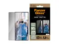 PanzerGlass Privacy - Skjermbeskyttelse for mobiltelefon ultrabred passform - glass - med personvernsfilter - for Samsung Galaxy S25 Ultra