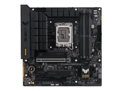 ASUS TUF GAMING B760M-PLUS D4 - Hovedkort mikro ATX - LGA1700-sokkel - B760 Chipset - USB 3.2 Gen 1, USB 3.2 Gen 2, USB-C 3.2 Gen 2x2 - 2.5 Gigabit LAN - innbygd grafikk (CPU kreves) - HD-lyd (8-kanalers)