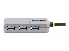 StarTech.com USB Extender Hub, 10m USB 3.0 Extension Cable with 4-Port USB Hub, Active/Bus Powered USB Repeater Cable, Optional 20W Power Supply Included USB-A Hub w/ ESD Protection (U01043-USB-EXTENDER) - Hub - 4 x USB 3.2 Gen 1 - stasjon&#230;r