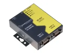 Brainboxes ES-257 - Enhetsserver - 2 porter 100Mb LAN, RS-232 - TAA-samsvar