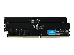 Crucial - DDR5 - sett - 64 GB: 2 x 32 GB DIMM 288-pin - 5600 MHz / PC5-44800 - CL46 - 1.1 V - ikke-bufret - ikke-ECC