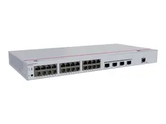 Huawei eKitEngine S220 Series S220-24T4X Switch - Styrt - 24 x 10/100/1000 + 4 x 10Gb Ethernet SFP+ - front til side luftstr&#248;m - rackmonterbar