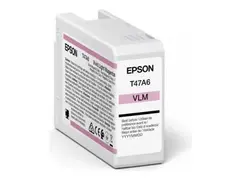 Epson T47A6 - 50 ml - livlig lys magenta original - blekkpatron - for SureColor SC-P900