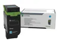 Lexmark - Cyan - original - boks tonerpatron LCCP - for Lexmark CS632dwe, CX635adwe