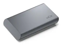 LaCie Mobile Secure STKH500800 SSD - High Performance - kryptert - 500 GB - ekstern (b&#230;rbar) - USB 3.2 Gen 2 (USB-C kontakt) - 256-bit AES - romgr&#229; - med 3-&#229;rs Seagate Rescue Data Recovery