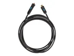 Crestron CBL-4K-USBC-HD Series CBL-4K-USBC-HD-12 Adapterkabel - 24 pin USB-C hann til HDMI hann - 3.66 m - dobbeltisolert - svart - 4K-st&#248;tte, aktiv