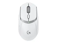 Logitech G G309 - Mus - gaming - optisk - 6 knapper tr&#229;dl&#248;s - Bluetooth, 2.4 GHz - USB Logitech LIGHTSPEED-mottaker - hvit