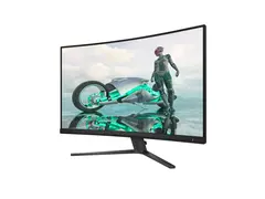 Philips Evnia 3000 32M2C3500L - LED-skjerm gaming - kurvet - 32&quot; (31.5&quot; synlig) - 2560 x 1440 QHD @ 180 Hz - Fast VA - 300 cd/m&#178; - 3500:1 - HDR10 - 0.5 ms - 2xHDMI, DisplayPort - koksgr&#229;