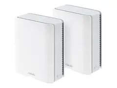 ASUS ZenWiFi BT8 - Wi-Fi-system - (2 rutere) inntil 5900 kvadratfot - maske Wi-Fi 7, 2.5GbE, 5GbE, 10GbE - Wi-Fi 7 - Multib&#229;nd